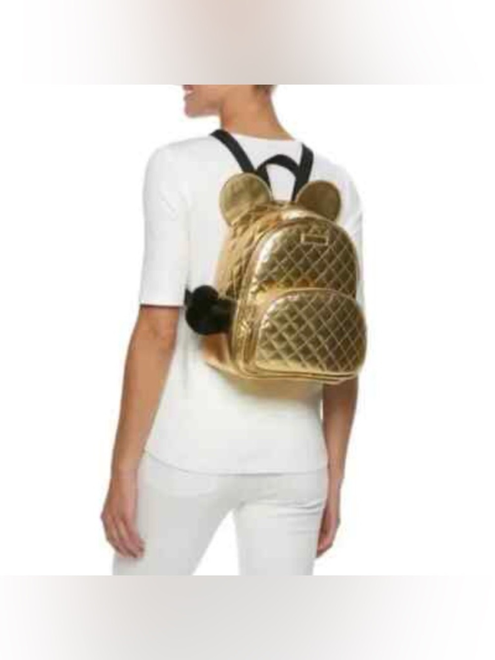 Disney Gold Mickey Mouse Backpack
